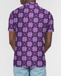 Men's Polo Shirt- Lilac-Pat Sutton Designs