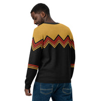 Knitted sweater- Amber Waves-Pat Sutton Designs