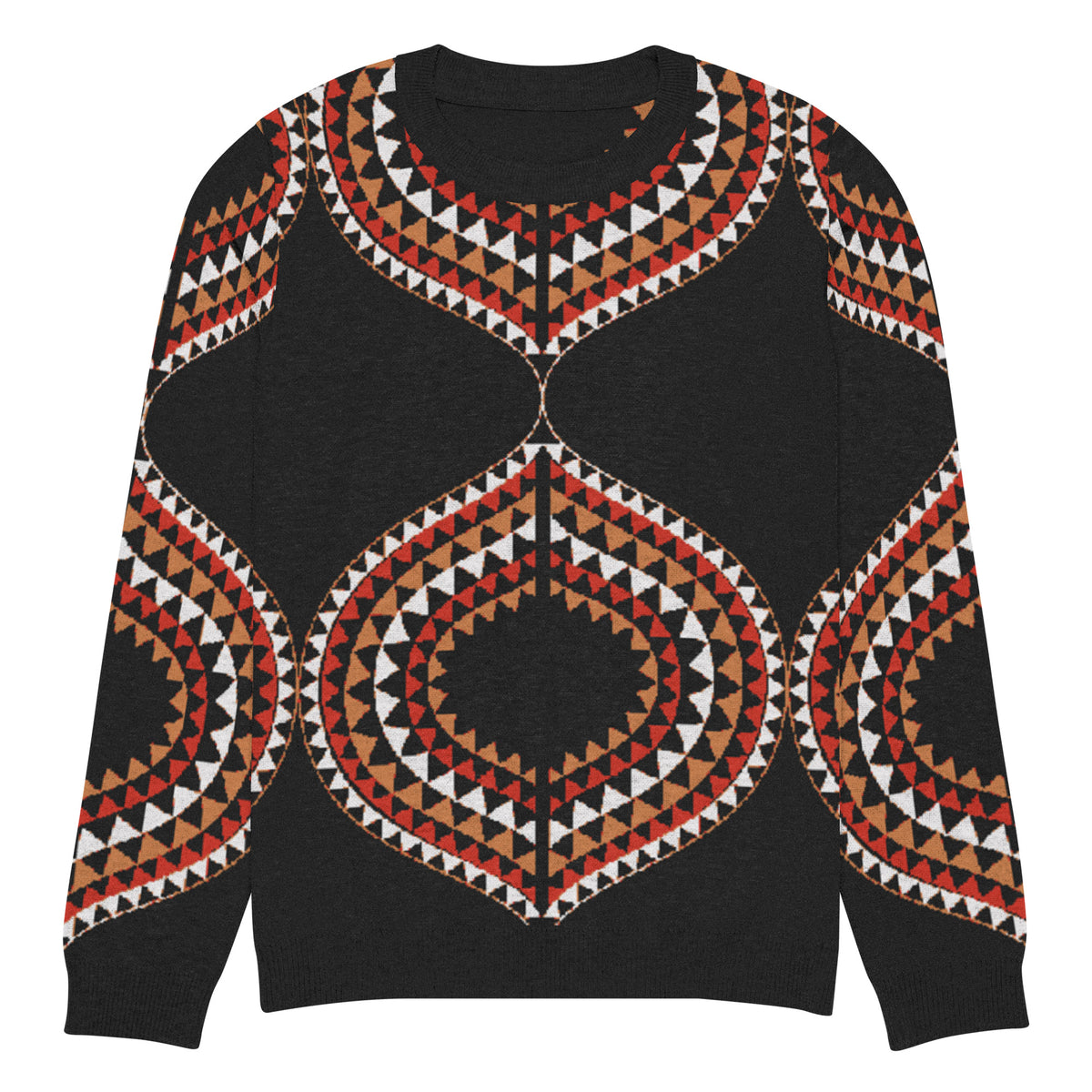Knitted sweater- Mandala-Pat Sutton Designs