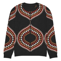 Knitted sweater- Mandala-Pat Sutton Designs