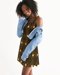 Racerback Dress- Eclipse-Pat Sutton Designs