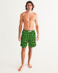 Men's Board Shorts- Seaweed-Pat Sutton Designs