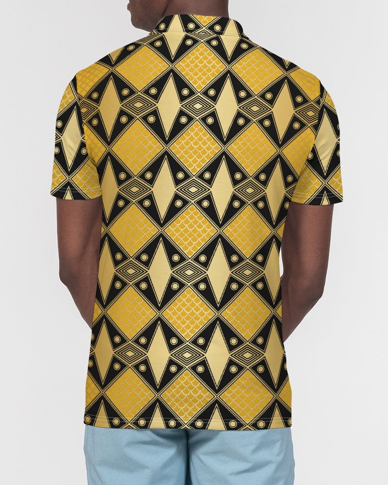 Men's Polo Shirt- Riveted-Pat Sutton Designs