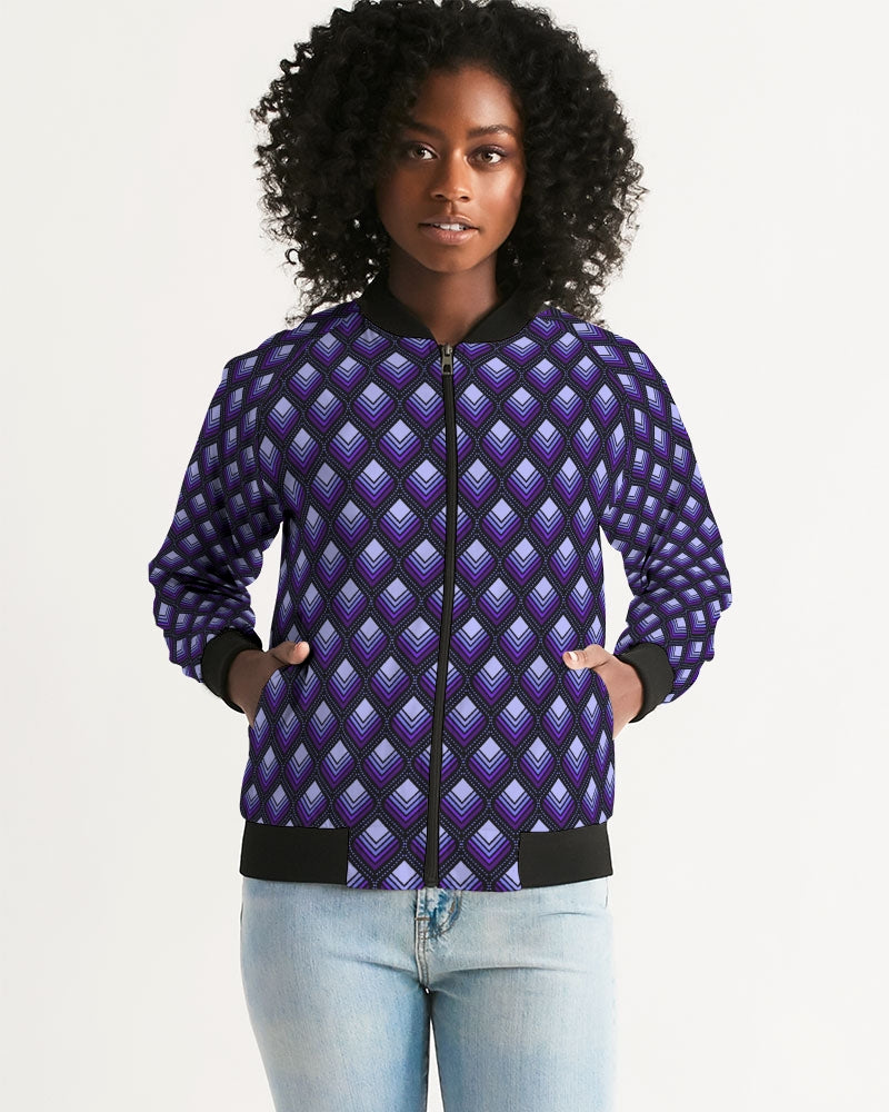 Women's Jacket-Aubergine-Pat Sutton Designs