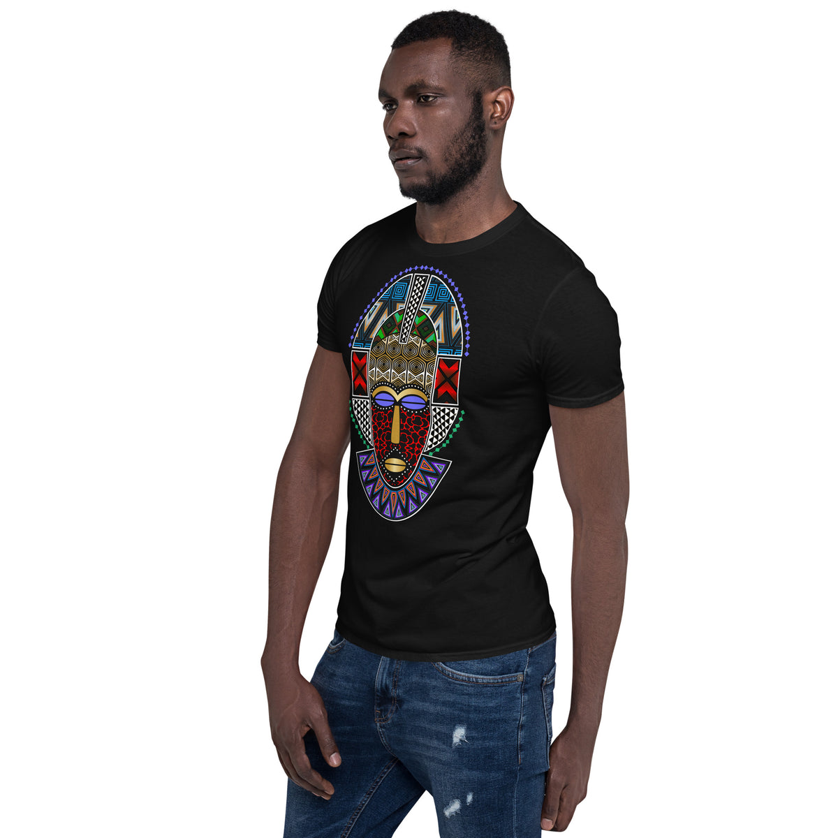 Unisex Art T-Shirt- African Queen-Pat Sutton Designs