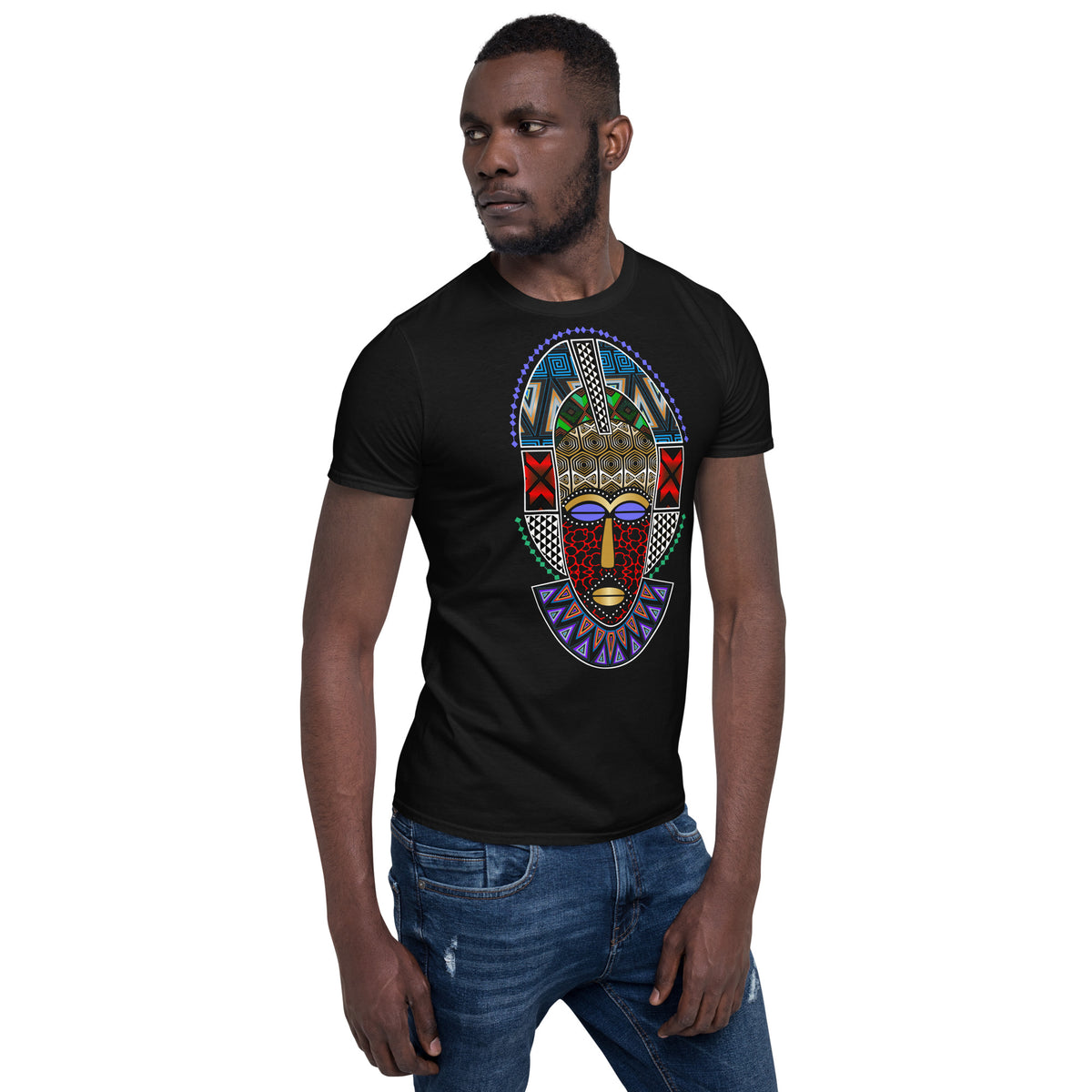Unisex Art T-Shirt- African Queen-Pat Sutton Designs
