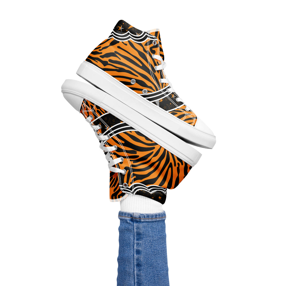 Women’s high tops -Wizard-Pat Sutton Designs