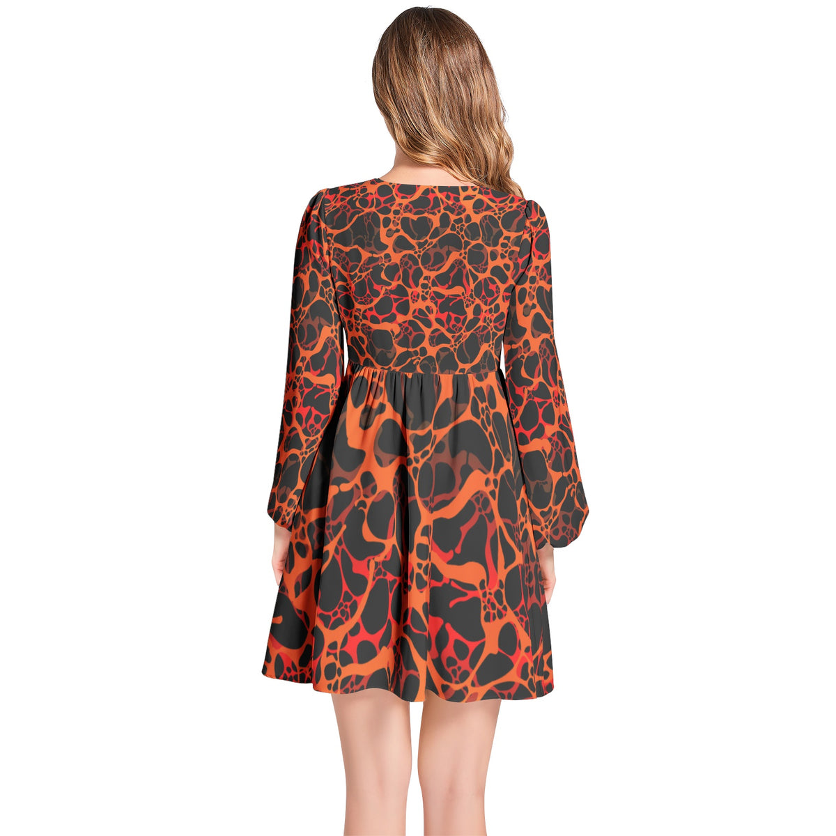 Baby Doll Dress- Flames-Pat Sutton Designs