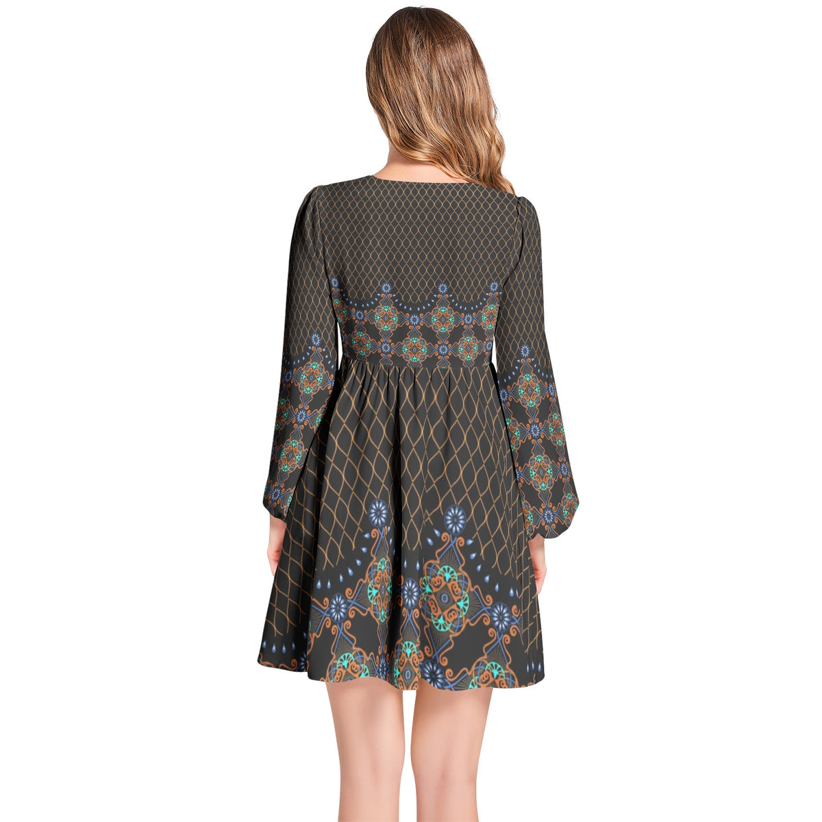 Baby Doll Dress- Bejeweled-Pat Sutton Designs