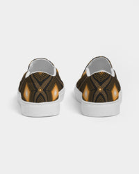 Men's Slip-On - Golden Mosaic-Pat Sutton Designs