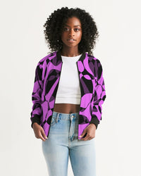 Women's Jacket- Pink Polka-Pat Sutton Designs