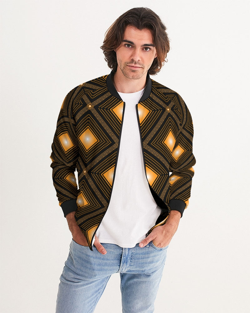 Men's Jacket- Golden Mosaic