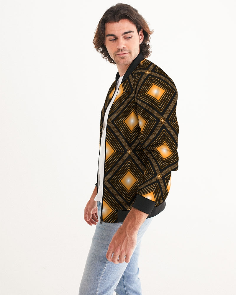 Men's Jacket- Golden Mosaic