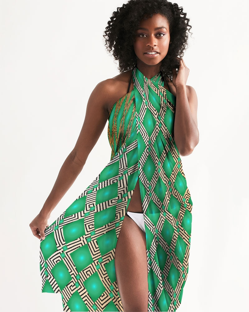 Sarong- Emerald Seas-Pat Sutton Designs