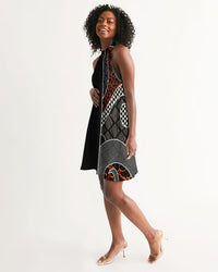 Women's Halter Dress-African Summer-Pat Sutton Designs