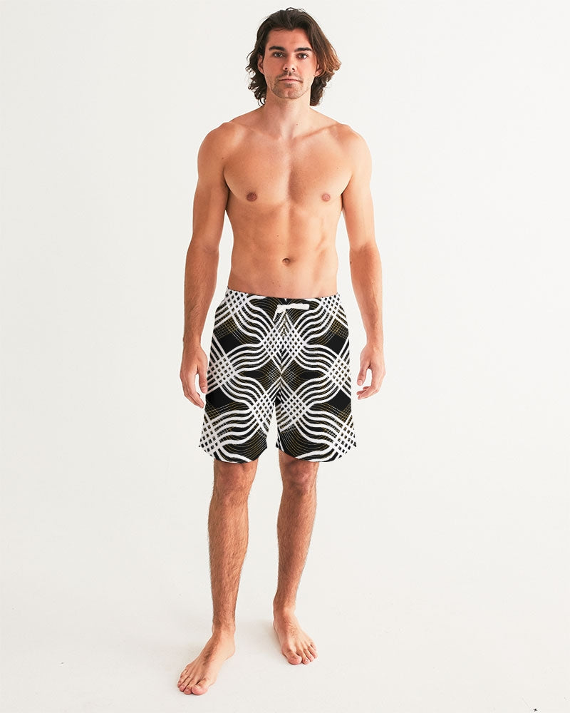 Men's Board Shorts -Killer Waves-Pat Sutton Designs