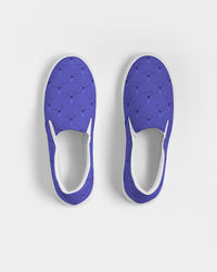 Women's Slip On- Dynamic Periwinkle-Pat Sutton Designs