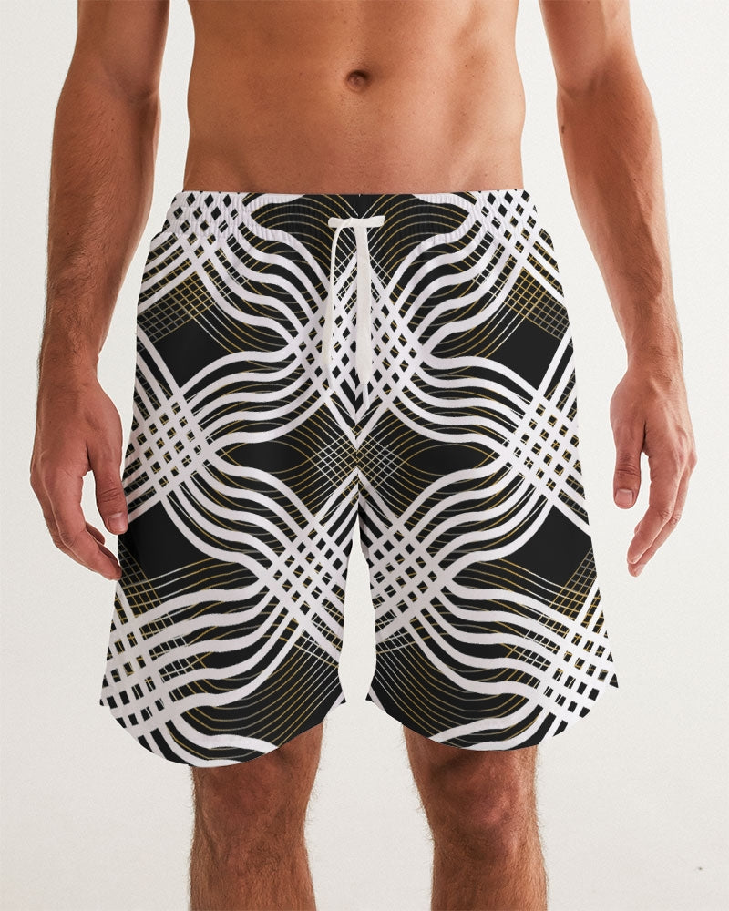 Men's Board Shorts -Killer Waves-Pat Sutton Designs
