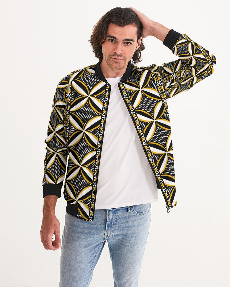 Men's Jacket- Majestic Ochre-Pat Sutton Designs