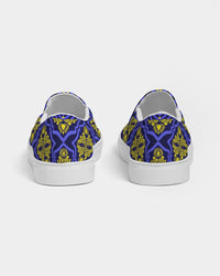 Women's Slip-On- Sweet Blues-Pat Sutton Designs