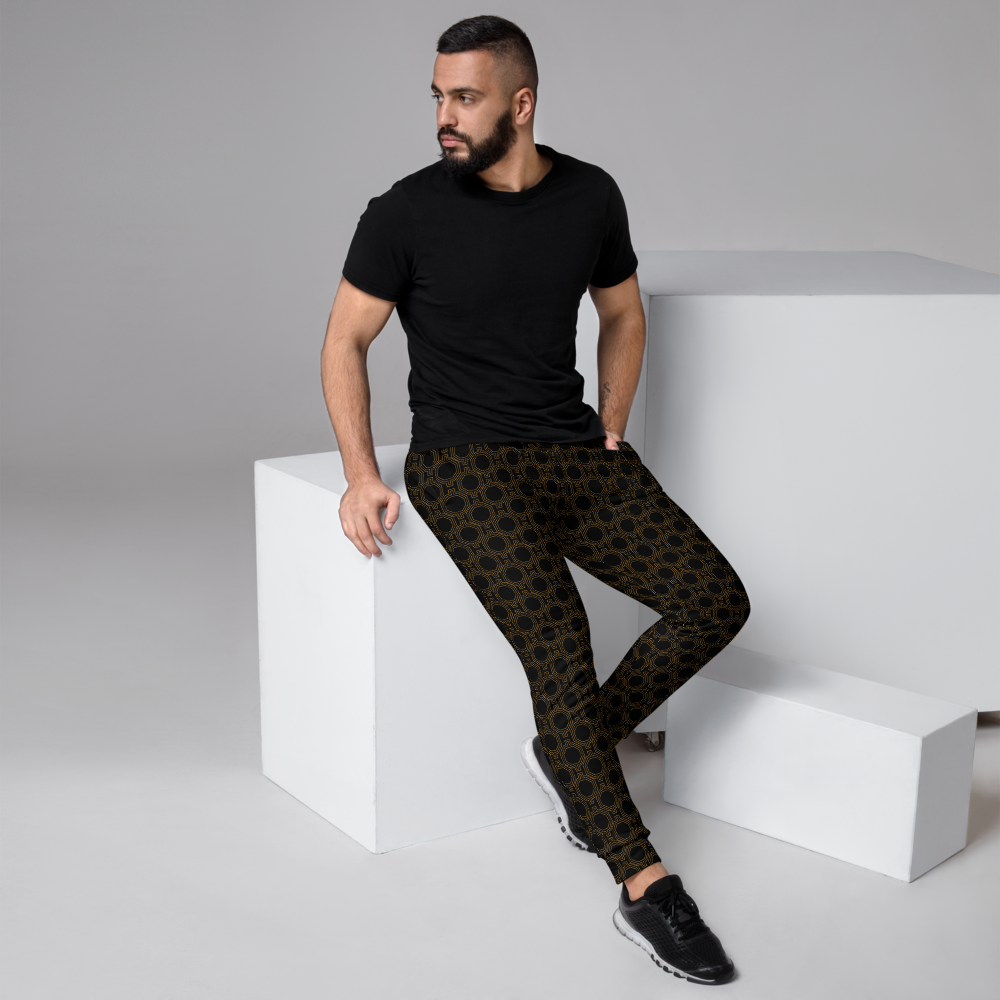 Men's Joggers- Happy Design