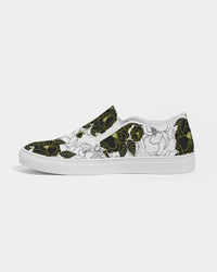Women's Slip On - Peonie Noir-Pat Sutton Designs