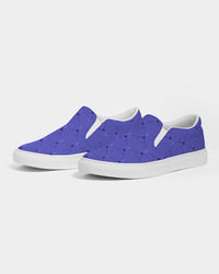 Women's Slip On- Dynamic Periwinkle-Pat Sutton Designs
