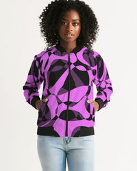 Women's Jacket- Pink Polka-Pat Sutton Designs