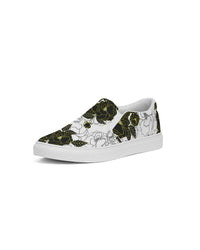 Women's Slip On - Peonie Noir-Pat Sutton Designs