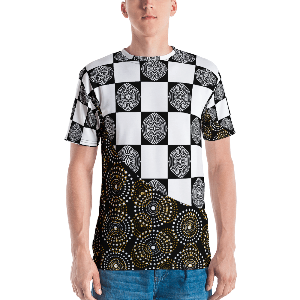Chuck's T-shirt- Chess Bling-Pat Sutton Designs